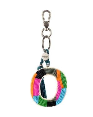 The Sak Yarnicharmz Hand Crochet Dangle - Blue