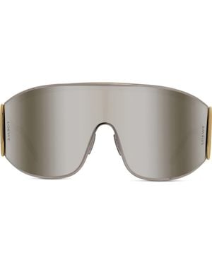 Loewe Signature 138Mm Mask Sunglasses - Gray