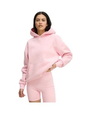 Cotton On Active Plush Premium Graphic Hoodie - Pink