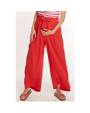 Cache Coeur Maternity Pants Sahel - Red