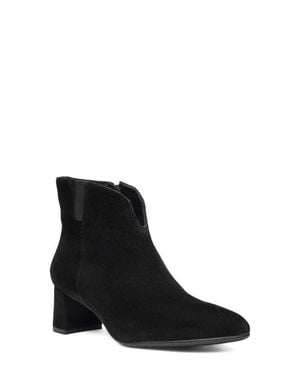 Ara Acanthus Leather Bootie - Black