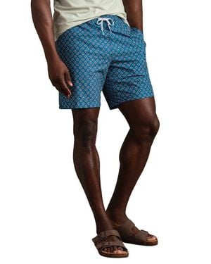 Rhone R & R 7.5-Inch Swim Trunks - Blue