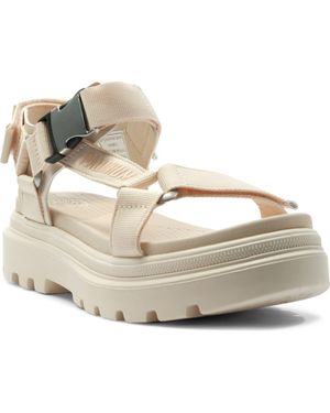 Palladium Pallacruise Platform Sandal - Metallic