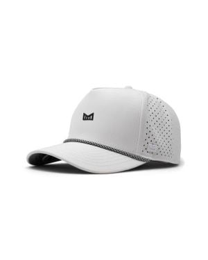 Melin Odysea Rope Bulls Icon Hydro Performance Snapback Hat - White