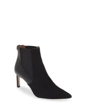 BOSS Janet Pointed Toe Chelsea Boot - Black