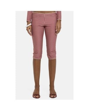 Jaded London Beach Capri Pants - Red