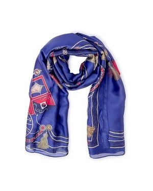 Youzey The Gemma Scarf - Blue