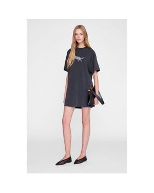 Anine Bing Beth Mini Dress - Blue