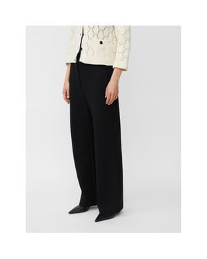 Masai Maplegia Wide Leg Tailored Pants - Black