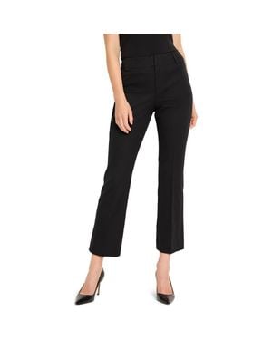 NIC+ZOE Plaza Ankle Demi Bootcut Pants - Black