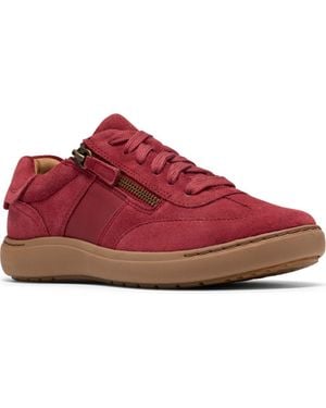 Clarks Nalle T-Toe Sneaker - Red
