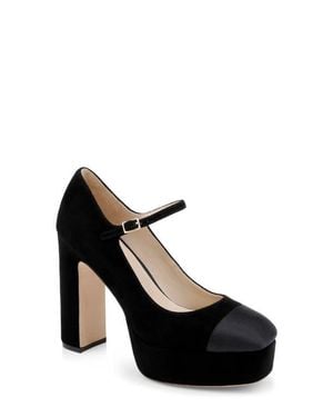 L'Agence Lilles Platform Pump - Black