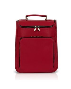 Luis Steven Medium Laptop Pack - Red