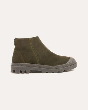 Celtic & Co. Toe Cap Ankle Boot - Green
