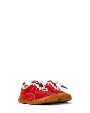 Camper Kids' Peu Path Sneaker - Red