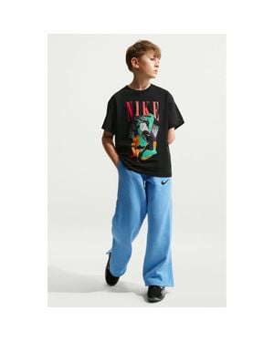 Nike Kids' Max90 Basketball Graphic T-Shirt - Blue