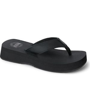 Reef Butter Platform Flip Flop - Black