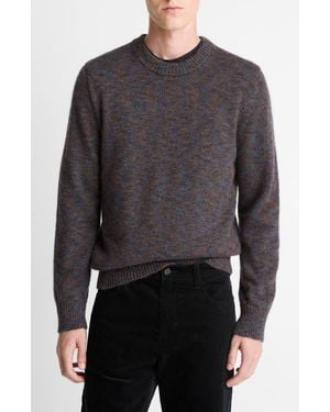 Vince Alpaca & Merinio Wool Crewneck Sweater - Gray