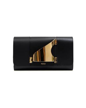 PERRIN Paris L'Eiffel Classic Clutch - Black