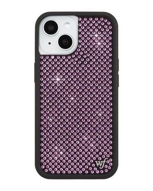 Wildflower Cases Rhinestone Iphone Case - Purple