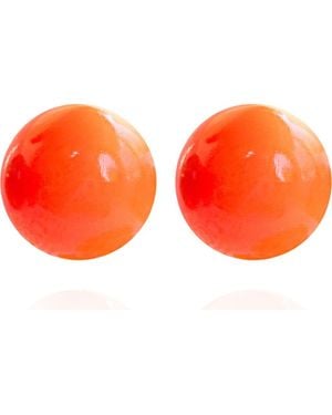 Saule Label Gaia Midi Earrings - Orange