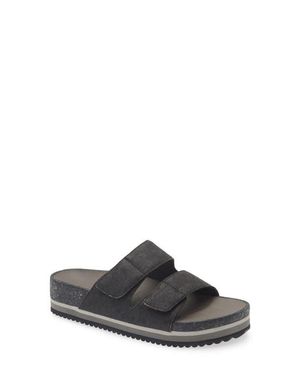 Fleks Riviera Cork Slide Sandal - Gray