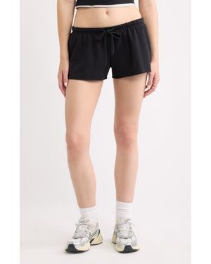 BP. Narrow Drawstring Sweat Shorts - Black