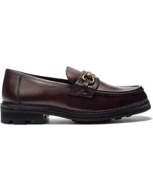 A. Veer Baron Bit Loafer - Black
