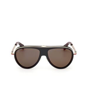 Christian Louboutin Greggo 61Mm Pilot Sunglasses - Multicolor