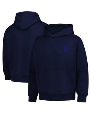 Levelwear Usmnt Luxe Signature Tri-Blend Pullover Hoodie - Blue