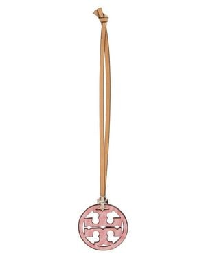 Tory Burch Miller Logo Leather Key Fob - Multicolor