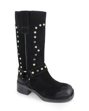 Zigi Cinnia Studded Water Resistant Boot - Black