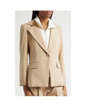Veronica Beard Healy Dickey Jacket - Natural