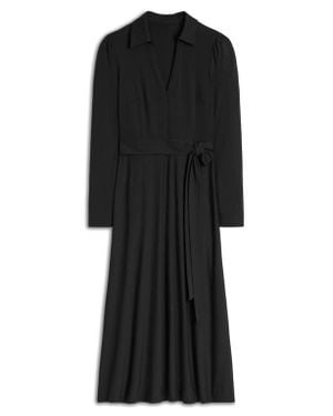 Boden Imogen Long Sleeve Jersey Dress - Black