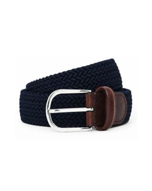 Anderson's Stretch Woven Belt - Blue
