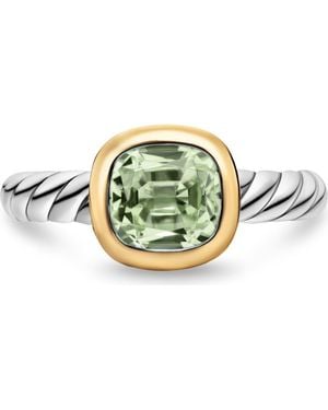David Yurman Dy Mercer Color Stone Ring - Green