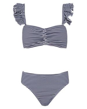 PQ Swim Kids' Flutter Two-Piece Swimsuit - Blue