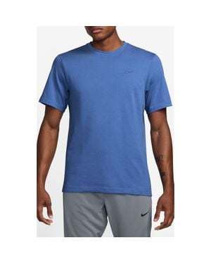 Nike Primary Training Dri-Fit Short Sleeve T-Shirt - Blue