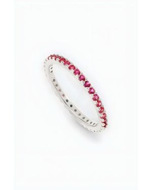 Mint & Lily July Birthstone Eternity Stacking Ring - Multicolor