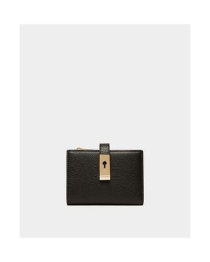 Bally Lock Me Wallet - White