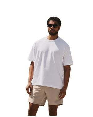 Fabletics The Effortless Oversized Tee - White