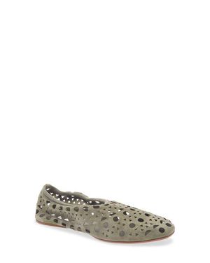 Alaïa Neo Vienne Perforated Ballet Flat - Multicolor