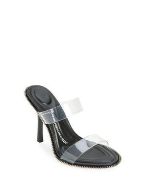 Alexander Wang Nova Zipper Sandal - Black