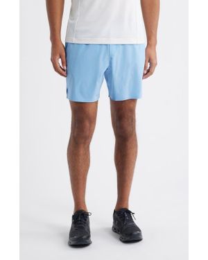 Ten Thousand Interval Lined Training Shorts - Blue