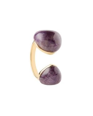 Pdpaola Gravity Stone Ring - Pink