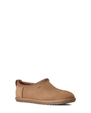 UGG Tasman Deconstructed Genuine Shearling Lined Slipper - Brown