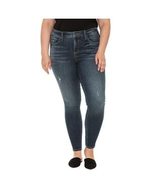 Slink Jeans Denim Leggings In Sofia At Nordstrom Rack - Blue
