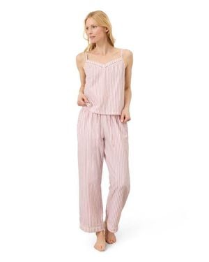 Pact Organic Cotton Breezy Sleep Cami - Pink