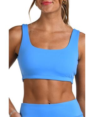 La Blanca Sports Bra - Blue