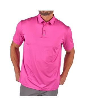 Black Clover Crockett Polo - Pink
